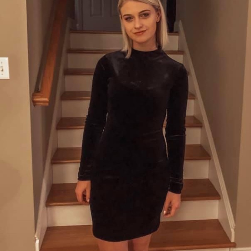 Turtleneck dress